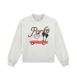 PARKE Los Angeles Graphic Mockneck NWT